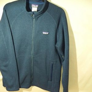 Mens Patagonia zip jacket/sweater size M